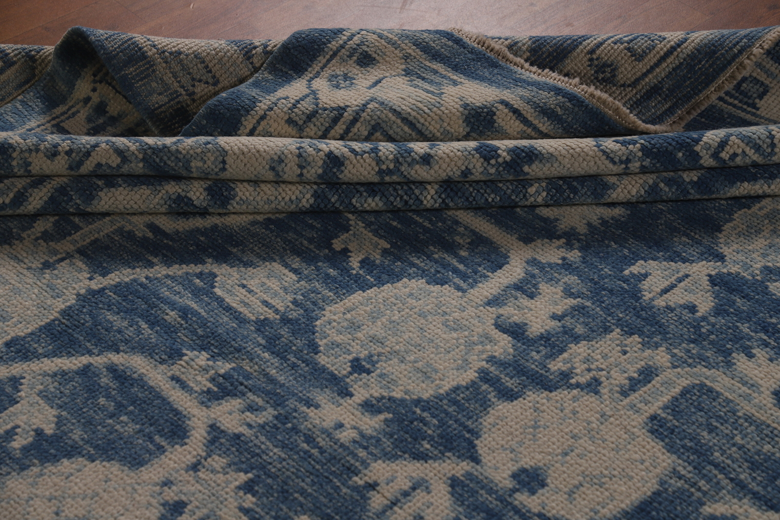 Vegetable Dye Handmade Oushak Turkish Living Room Wool Carpet Large Rug 10×15 ft