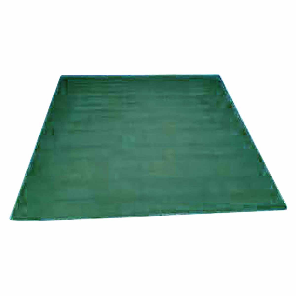 Green Rectangular Area Rug 9′ x 6′ Cotton | Renovator’s Supply
