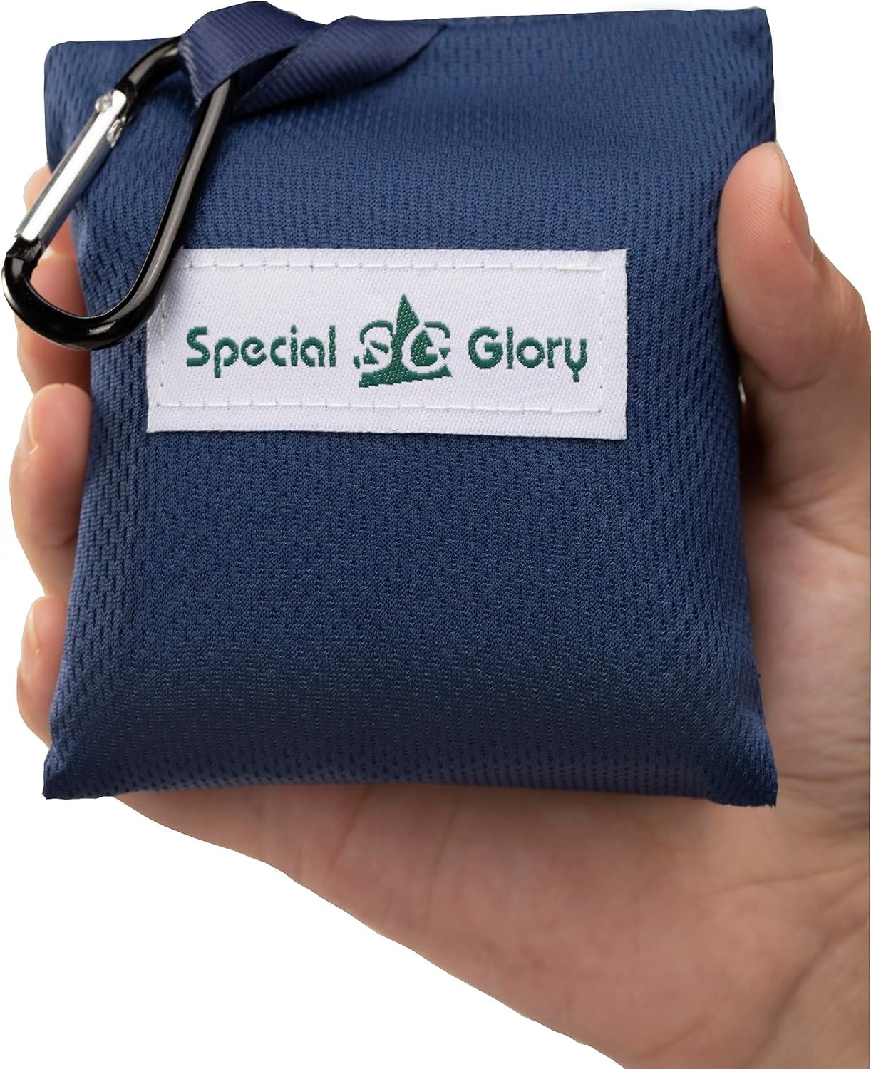 Meafteryou Outdoor Pocket Blanket,Sand-Free Fast Dry 43 x 63 in, Navy