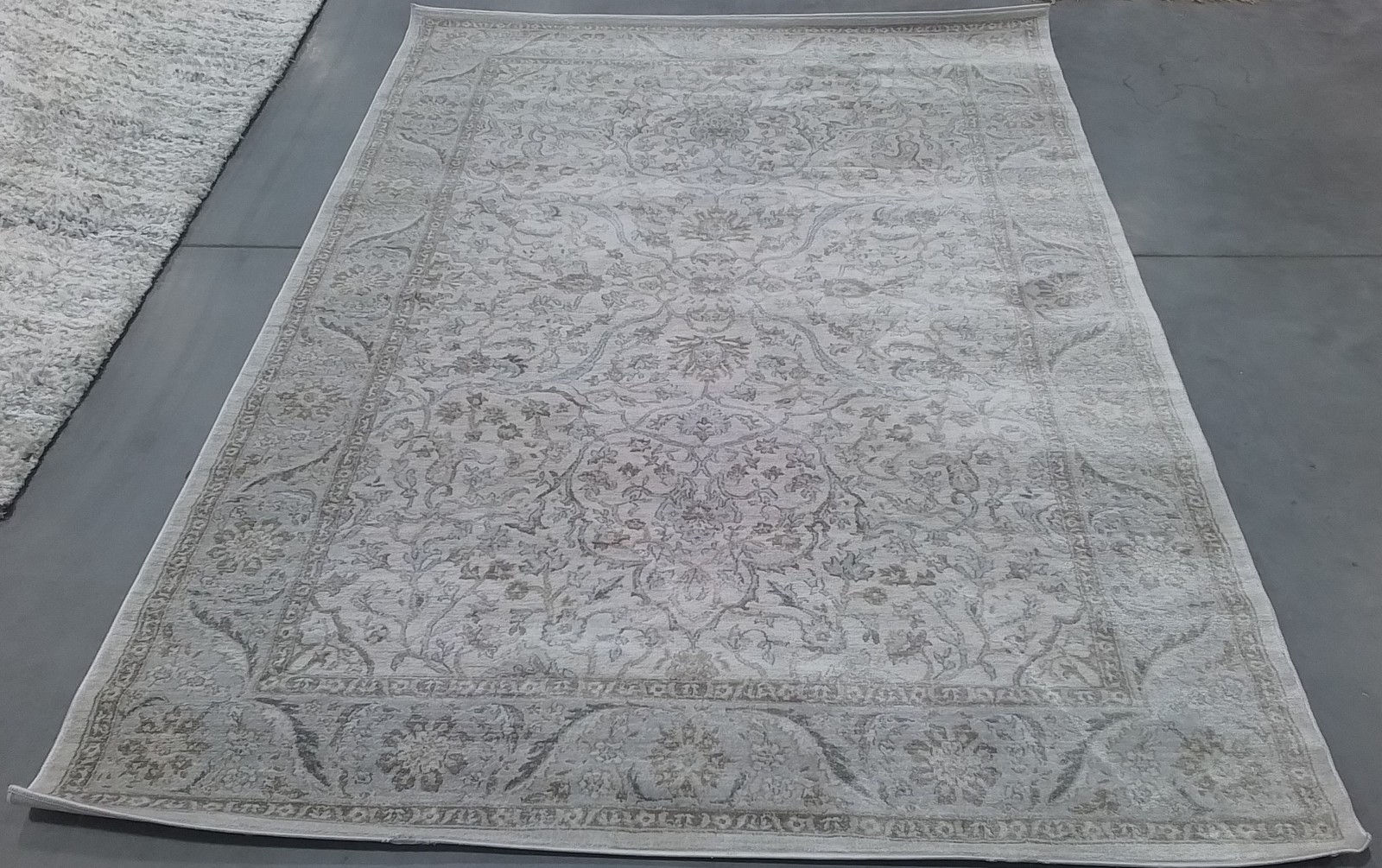 CREAM / BEIGE 5′-3″ x 7′-6″ Damaged Rug, Reduced Price 3172810096 ISA912A-5