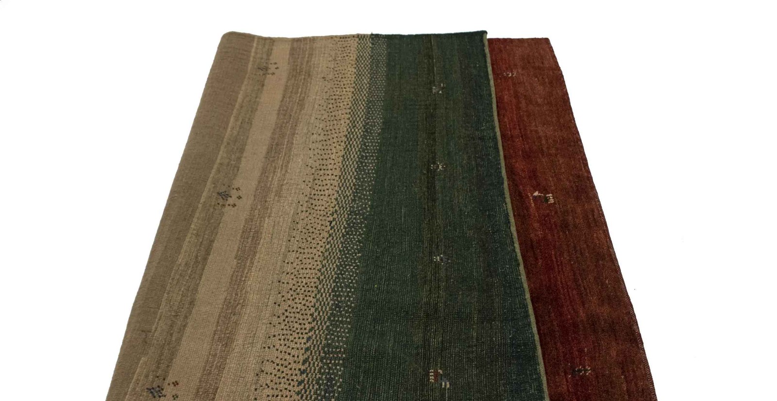 Multicolor Plush Modern Tribal Gabbeh Area Rug Oriental Bedroom Carpet 5X6 ft