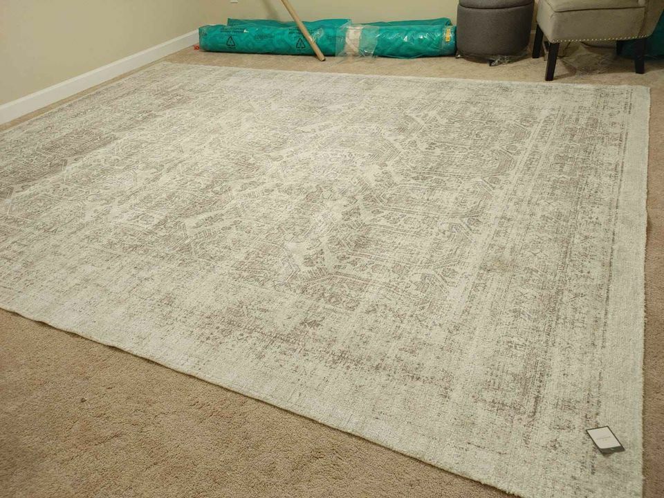 Threshold Target Brand New Area Rugs 9×12 Silver