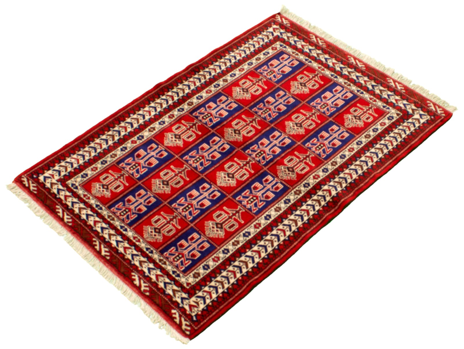 Traditional Hand-knotted Wool Oriental Carpet 4’4″ x 6’4″ Area Rug