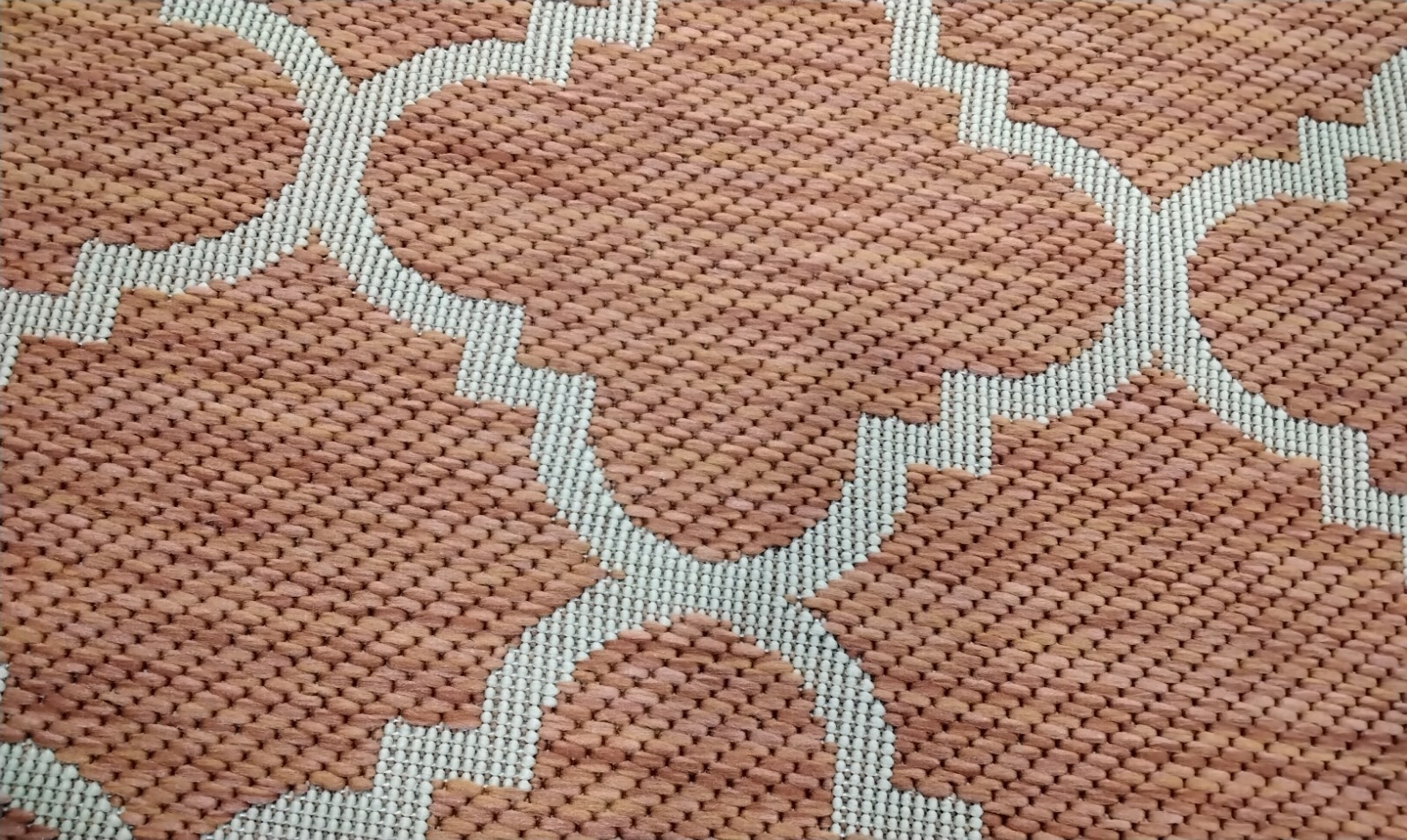 TERRACOT / BONE 5′-3″ X 7′-7″ Damaged Rug, Reduced Price 1172725764 CY6918-241-5