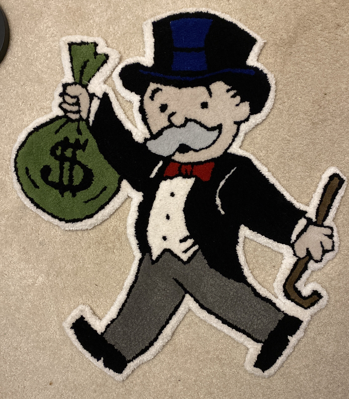 Monopoly Man – Hand Tufted Rug
