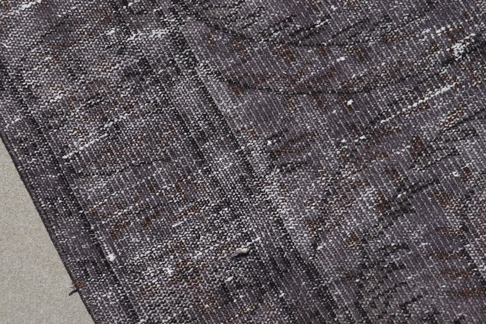 5,4×8,5 ft Vintage Rug, Rug Rug, Gray Floral Rug Wool