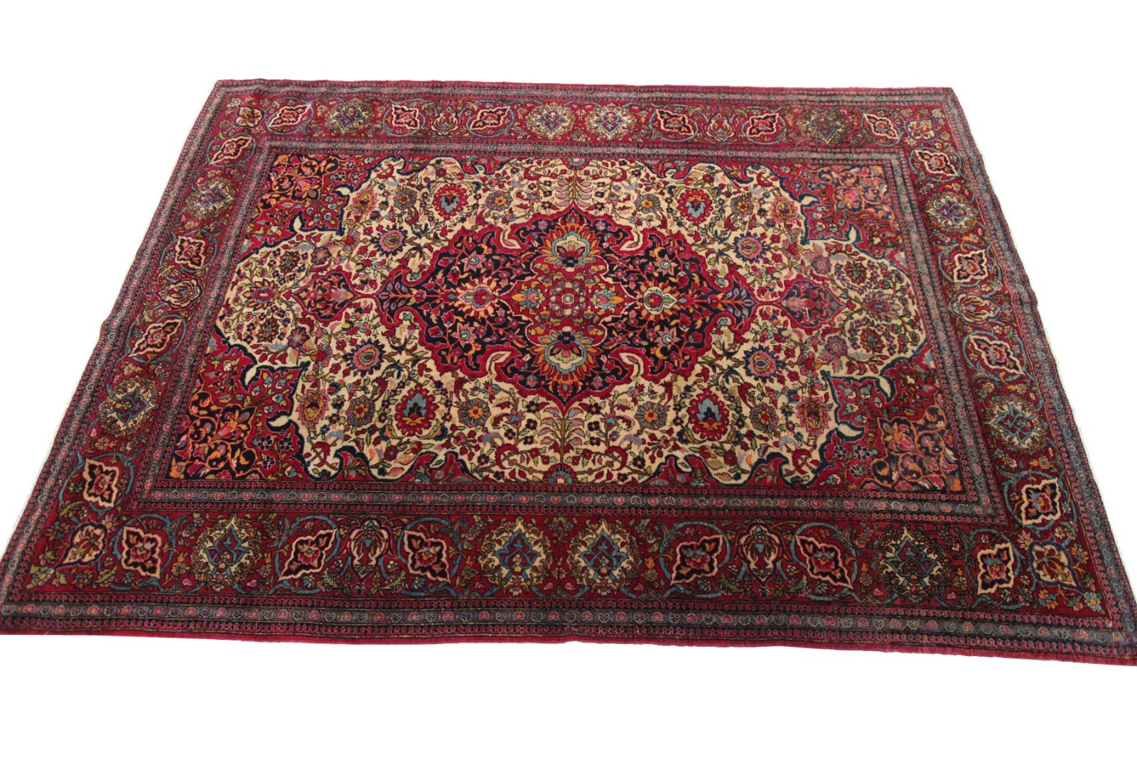 5×7 Fine Antique Handmade Area Rug Traditional Kork Wool 140cm x 209cm C.1880