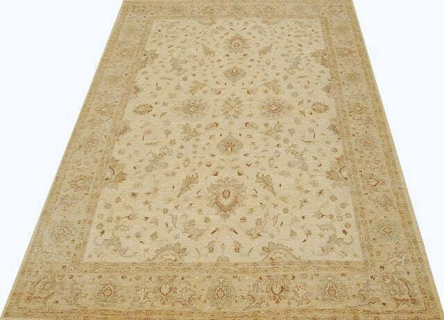 ODD SIZE 13×20′ Cream White Chobi Peshawar Rug 15456