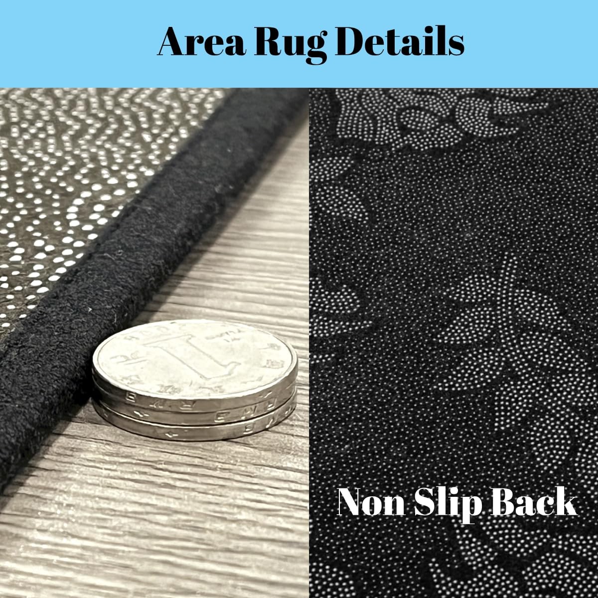 Erosebridal Japanese Style Area Rug 3X5 Ukiyo-E Ocean Waves Nautical Rug Cherry