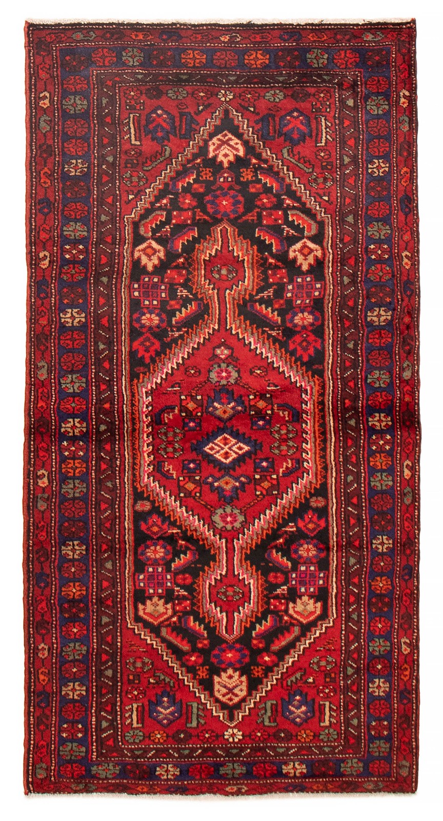Traditional Vintage Hand-Knotted Area Rug 3’5″ x 6’11” Oriental Wool Carpet