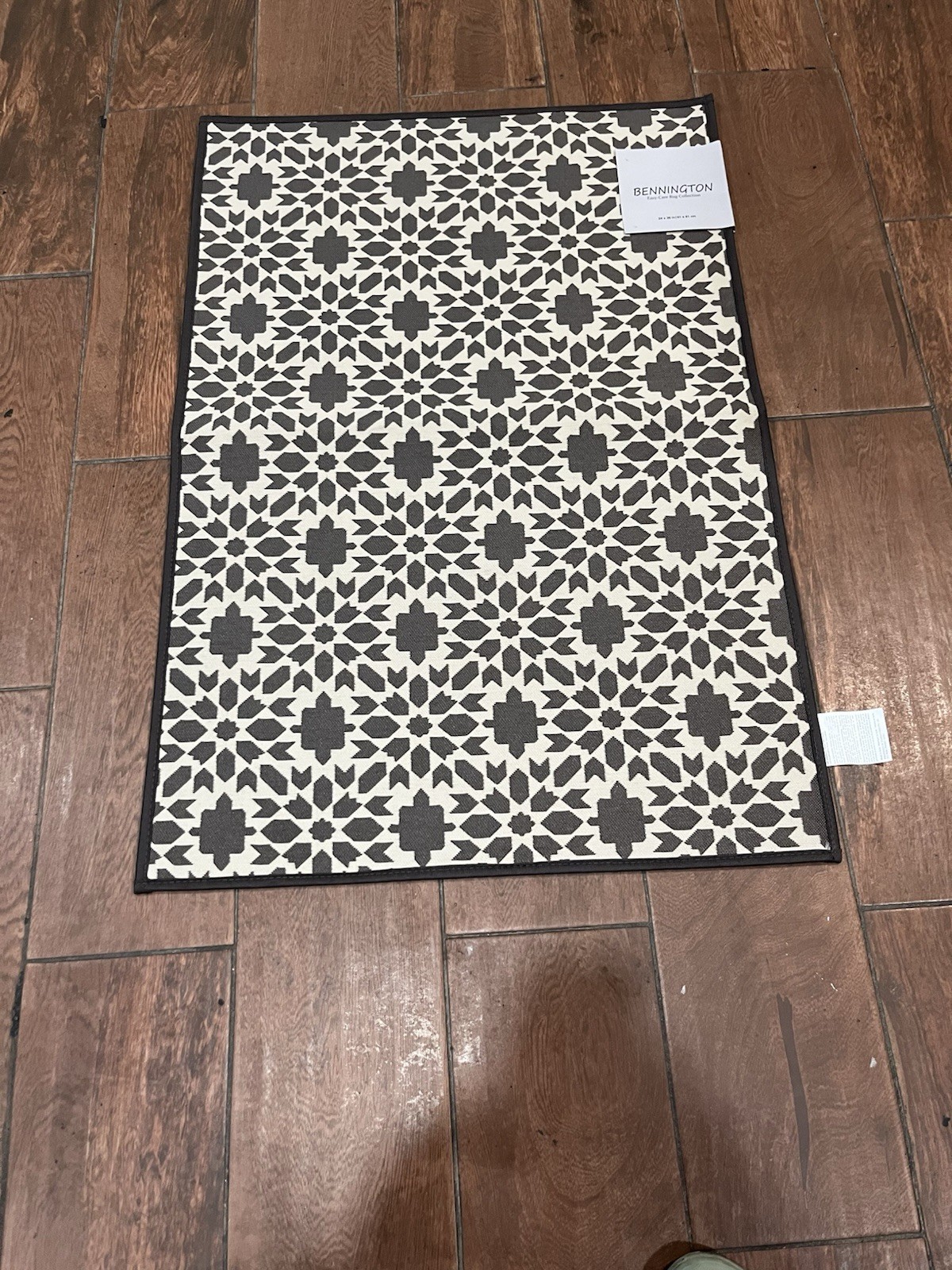 Rugs for Entryway Indoor Entrance Rugs Washable Boho Geometric Throw Mat 24×36”