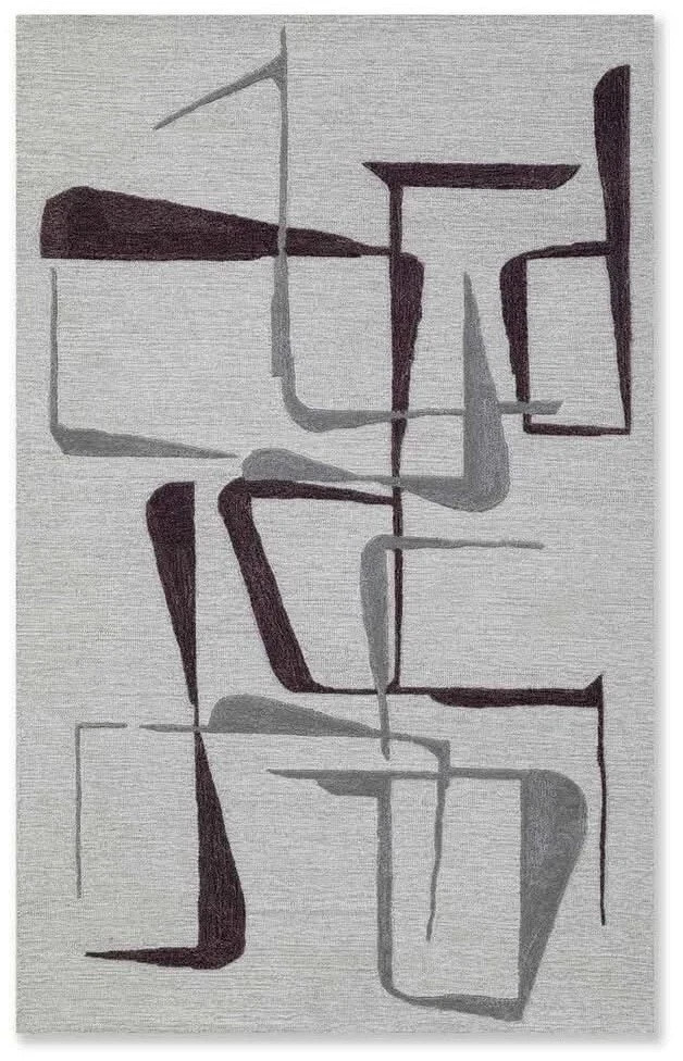 Hand Tufted Wool And Viscose Rug Color As Photo Handmade