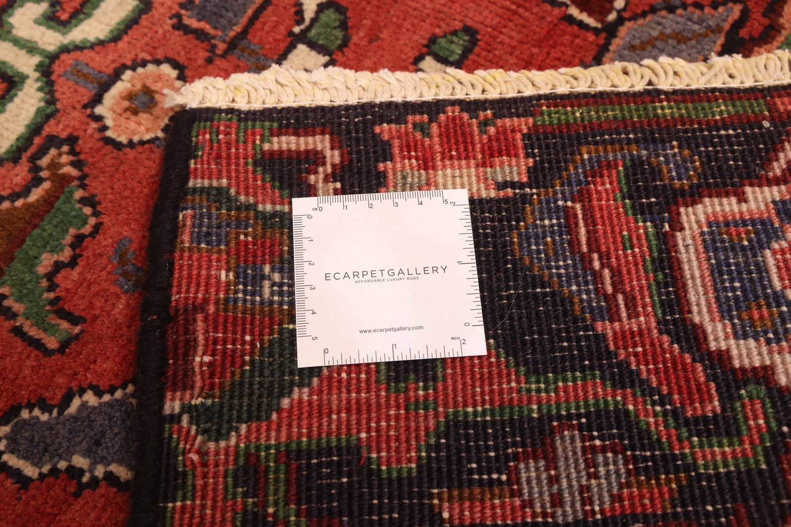 Traditional Vintage Hand-Knotted Area Rug 6’4″ x 9’3″ Oriental Wool Carpet