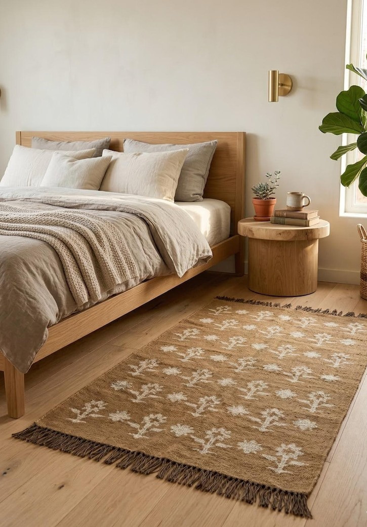 Rug Natural Handwoven Wool Jute Rug, Vintage Kilim Rug, Traditional kilim Rugs