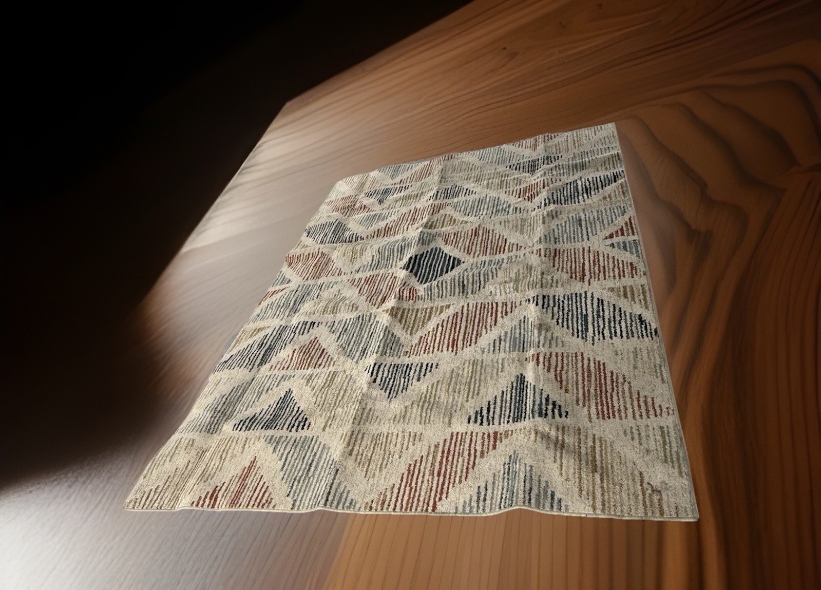 8ft X 10ft ORIAN RUG. Lightly used. Great condition. No stains. 89in X 129in