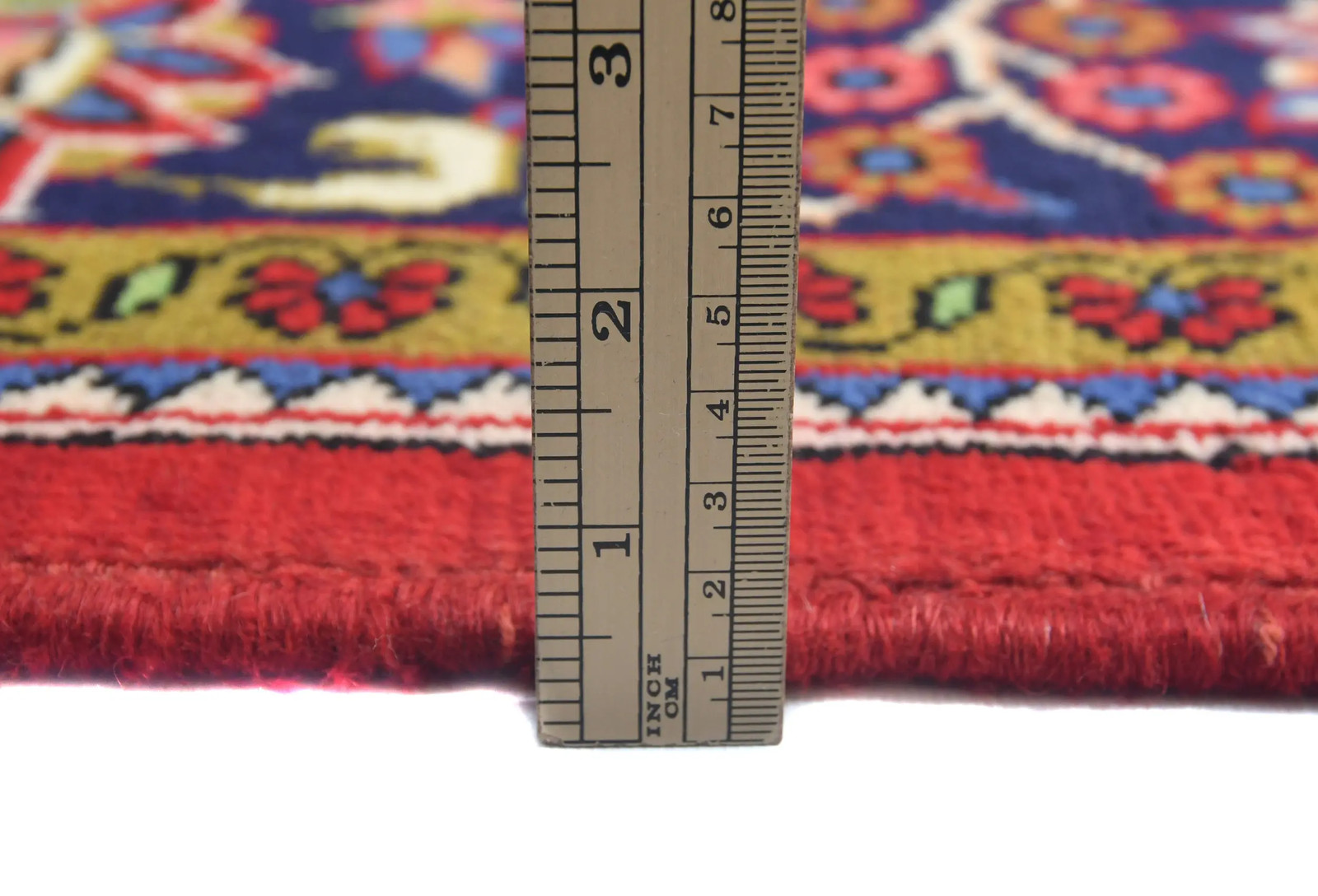 Large Handmade Vintage Oriental Wool Rug 7X10 ft Floral Classic Design Carpet