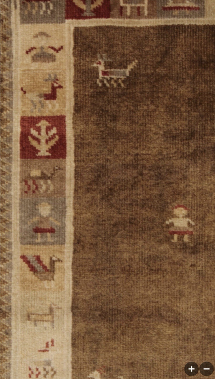 Stunning Tribal oriental rug new Gabbeh Hand knotted motifs New 2×3 Ft Green.