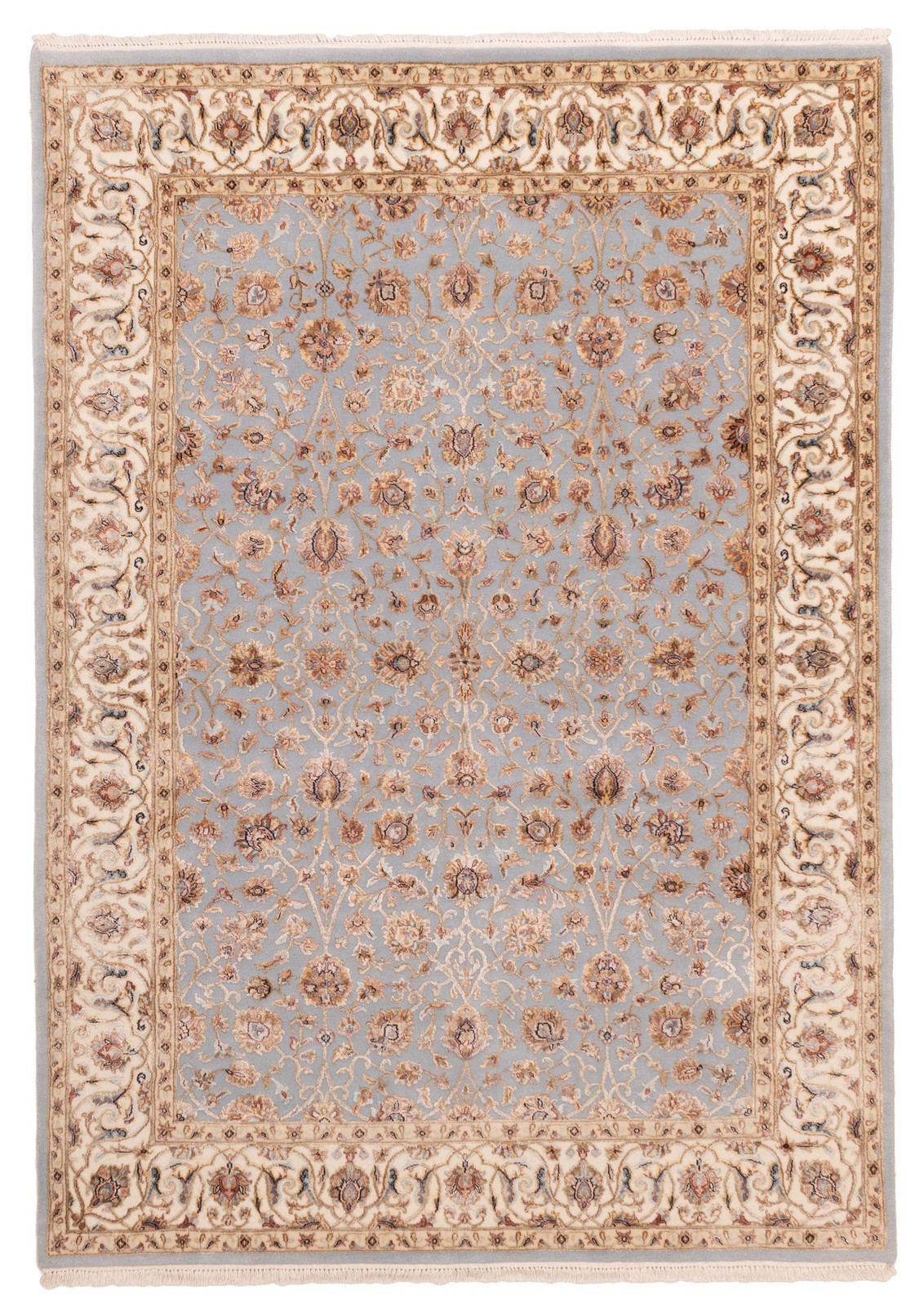 Hand-knotted Area Rug 5’7″ x 7’10” Traditional Oriental Carpet
