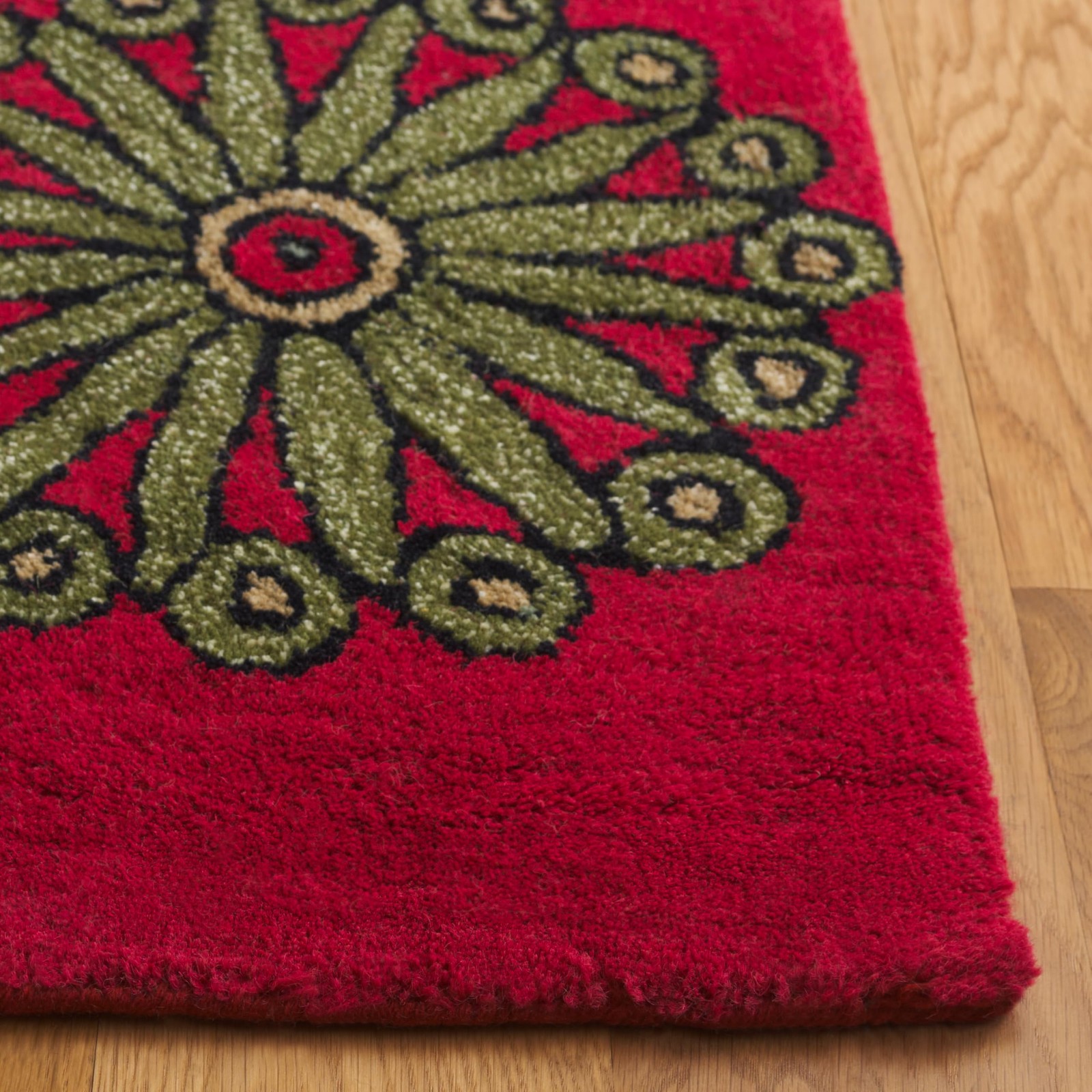 Soho Collection Runner Rug – 2’6″ x 6′, Multi, Handmade Wool & Viscose, Ideal…