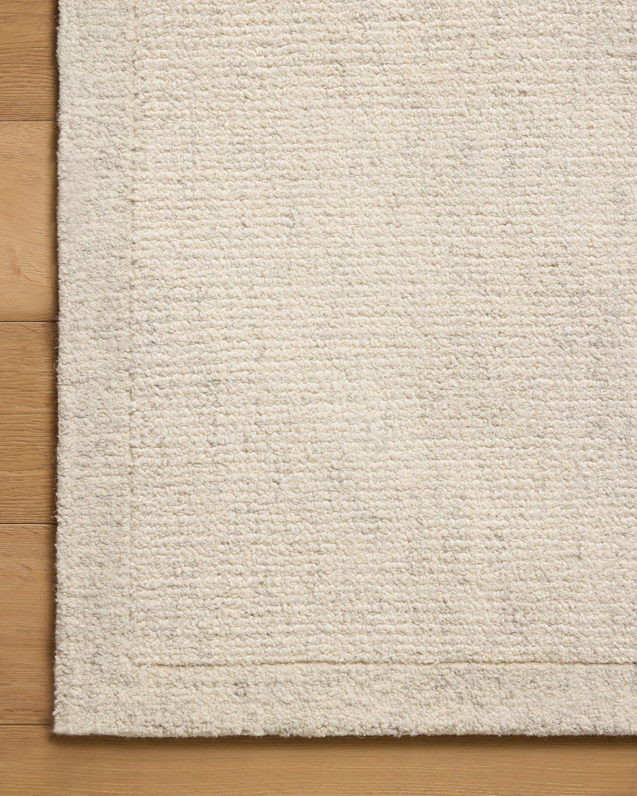 Magnolia Home by Joanna Gaines Henley Collection HNY-01 Ivory/Smoke 2′-6″ x 9…