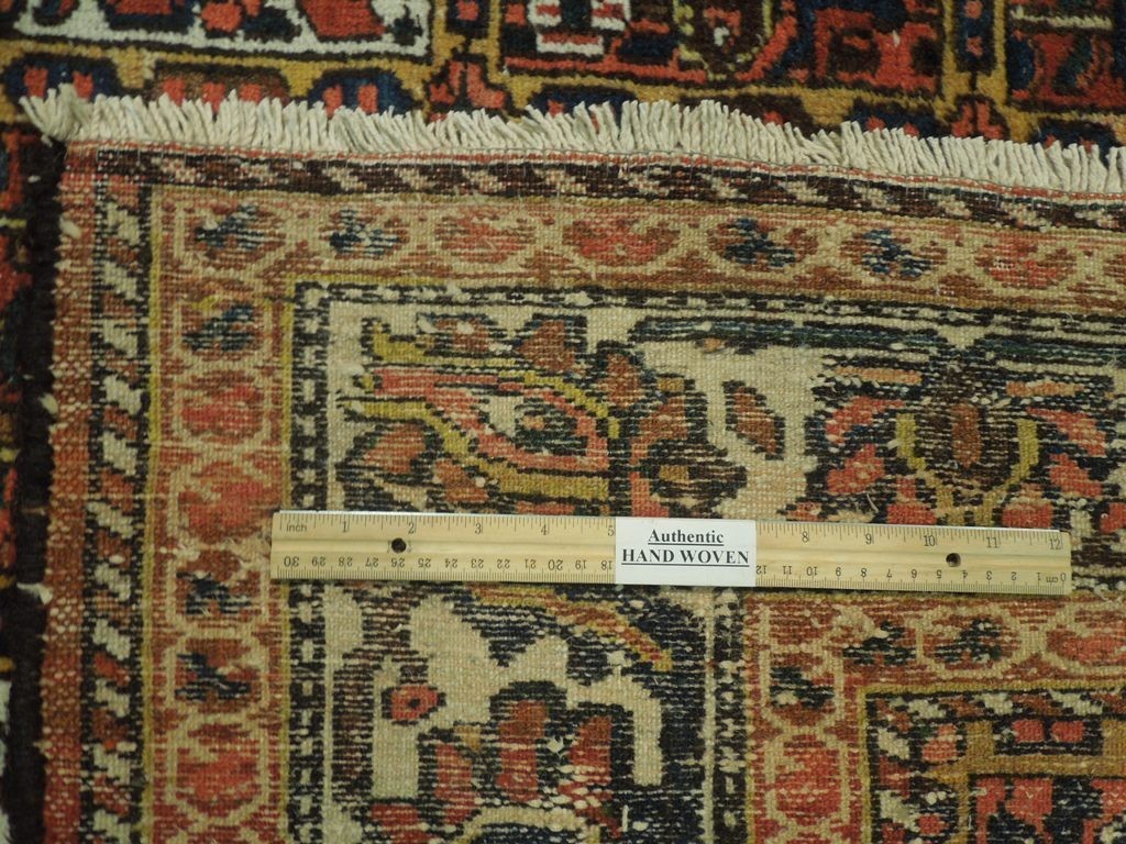 5 x 9.9 Red Brown Semi Antique Perrsian Bakhtiarii Runner 23681