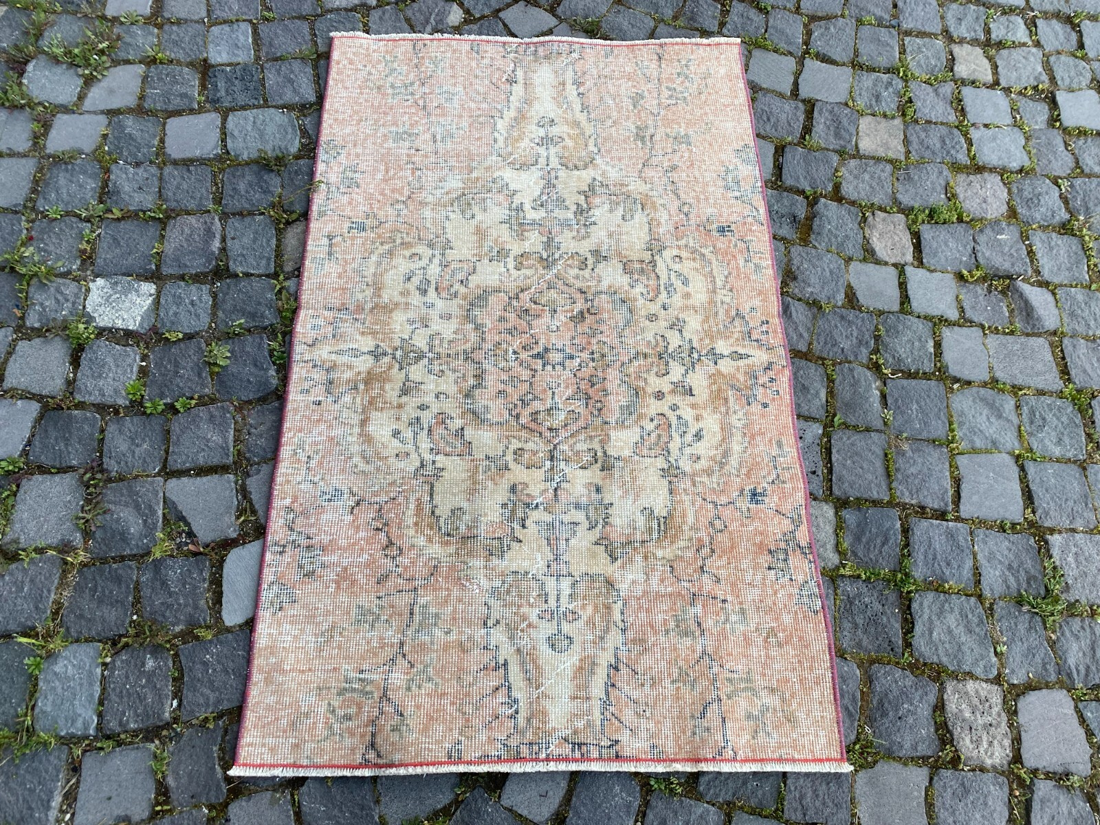 Handmade rug,Area rug,Turkish area rug,Wool rug,Bohemain area rug 2,7 x 4,3 ft