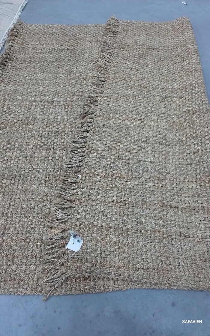 NATURAL 8′-0″ x 8′-0″ Broken Thread Rug, Reduced Price 1172806111 NF467A-8SQ