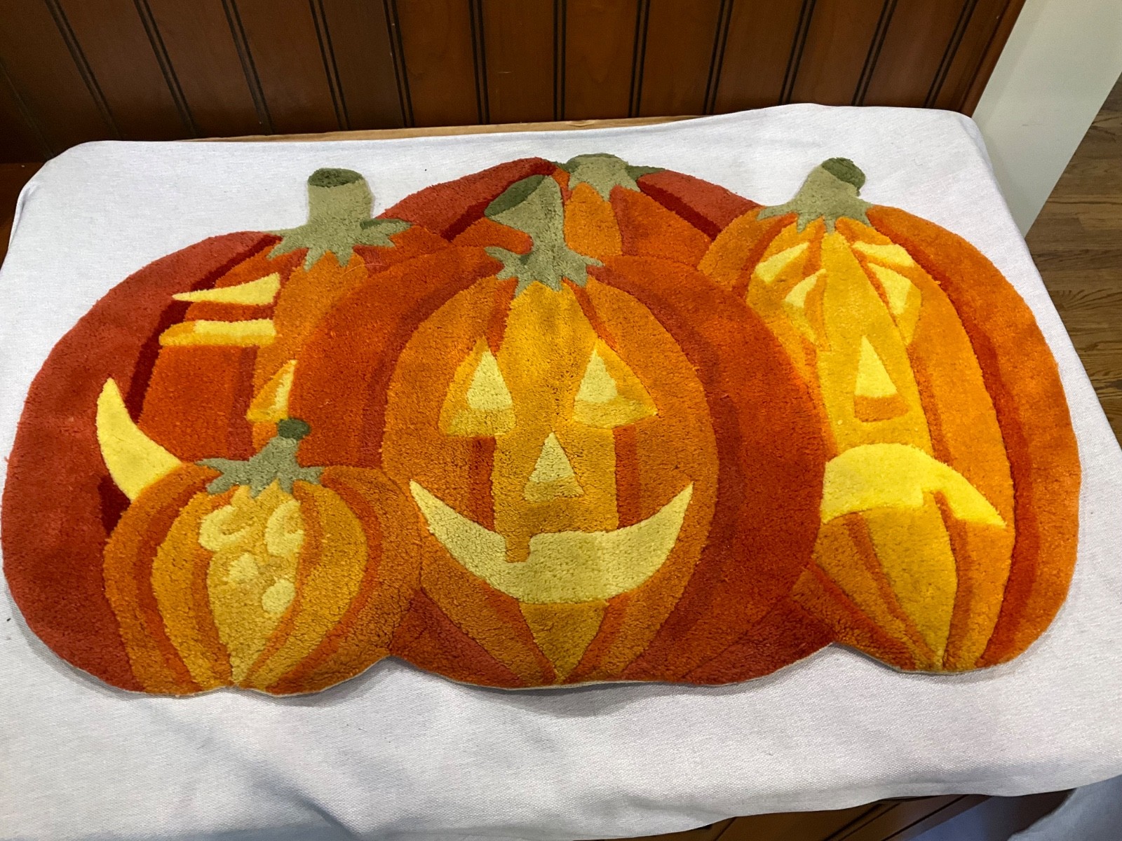 Halloween Pumpkin Door Mat Entrance Carpet Non Slip Bathroom Doormats Home Decor