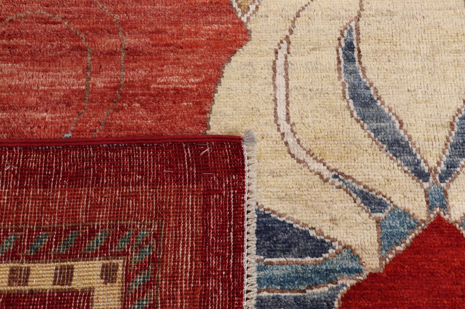 10’0″ x 13’10” ft. Afghan Oushak Hand Knotted Oriental Wool Area Rug