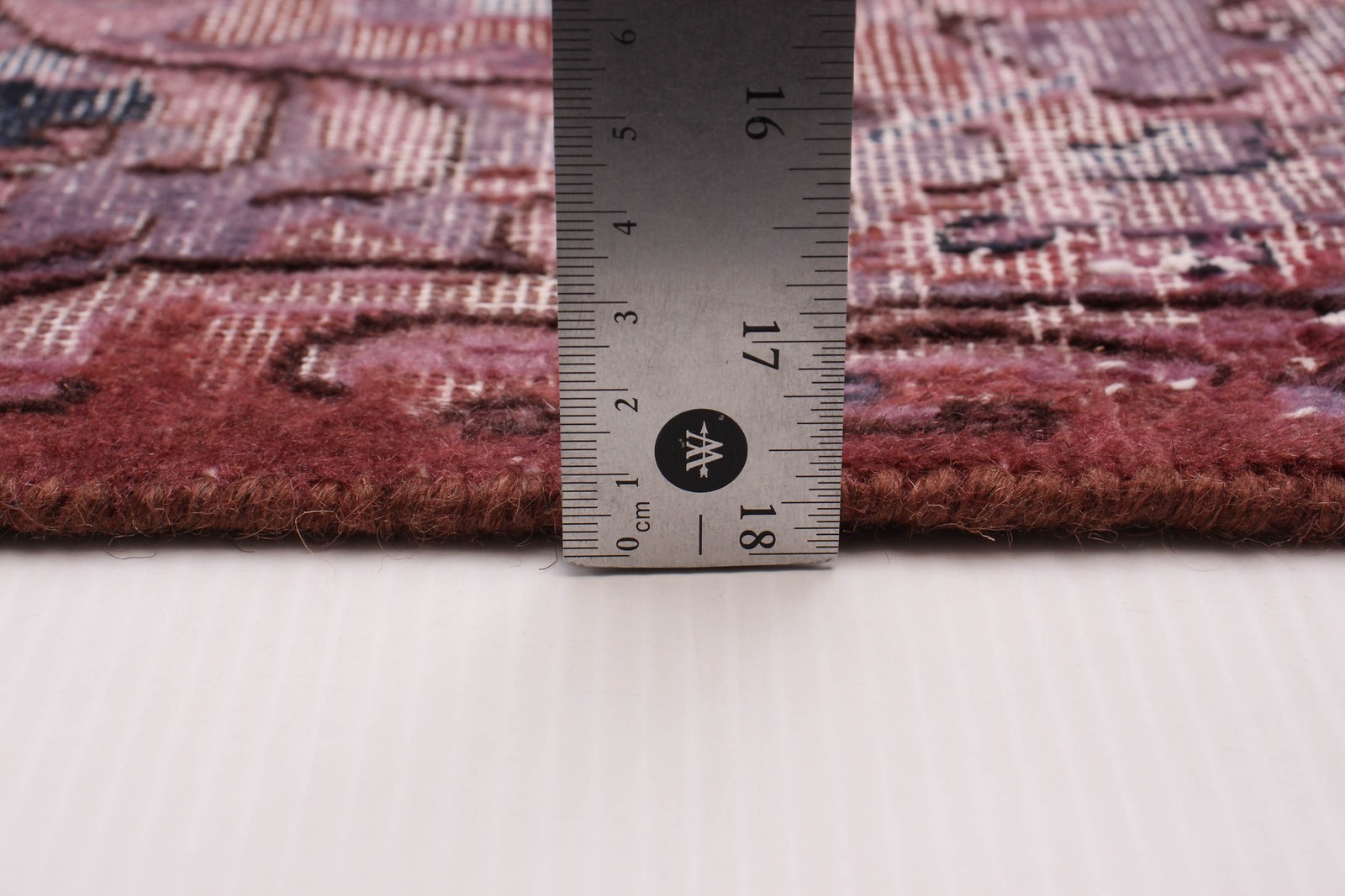 Traditional Dark Magenta Hand-knotted Area Rug 9’8″ x 13’3″ Oriental Carpet