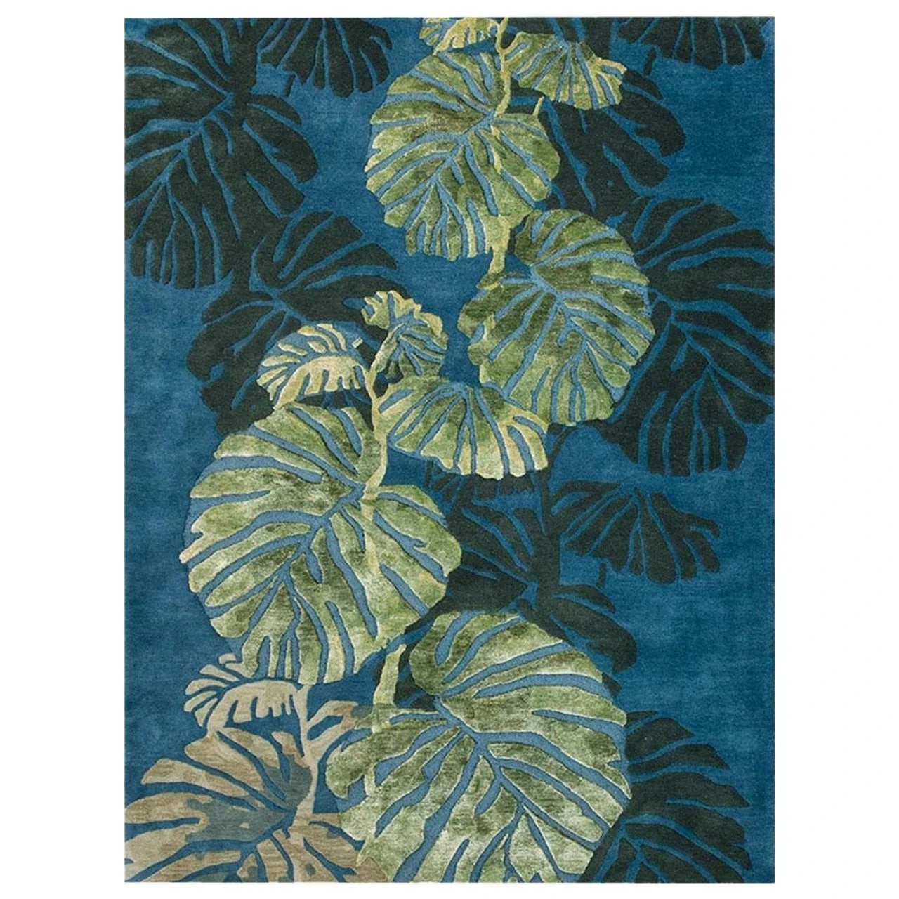 New Modern Hand Tufted NZ Wool Plain Wool Hand Made Rug for home decor Carpets