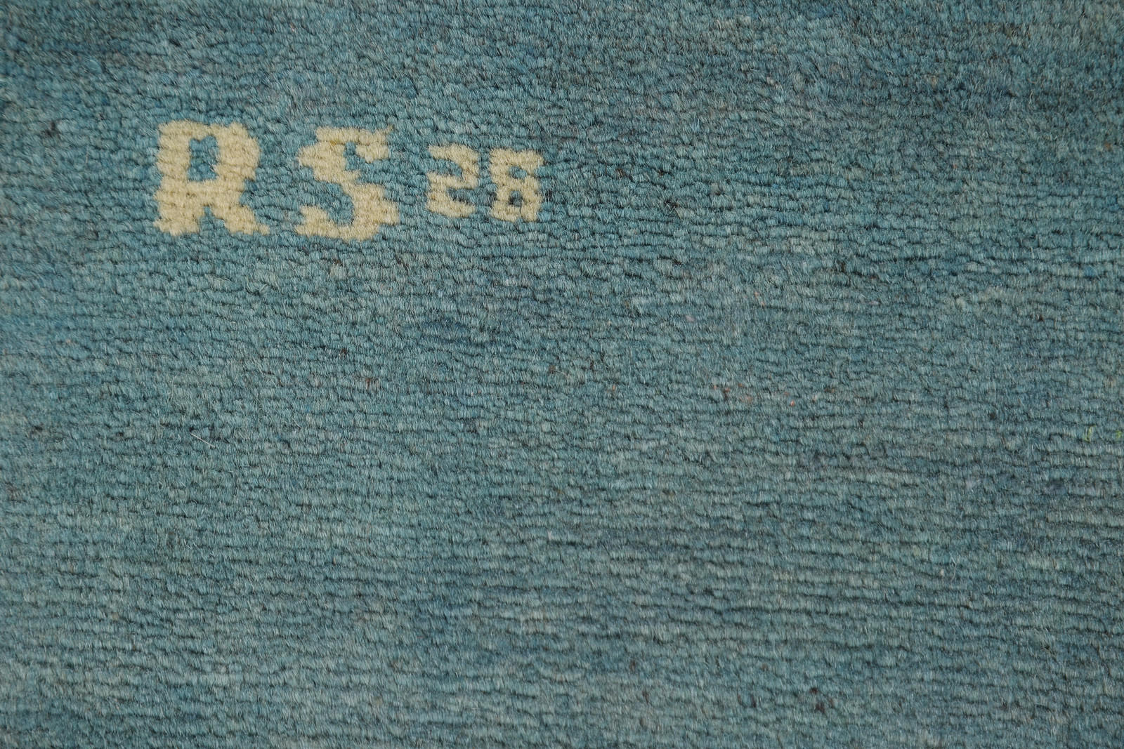 Light Blue Gabbe Modern Wool Foyer Accent Rug 3×4 ft Hand-knotted Oriental Rug