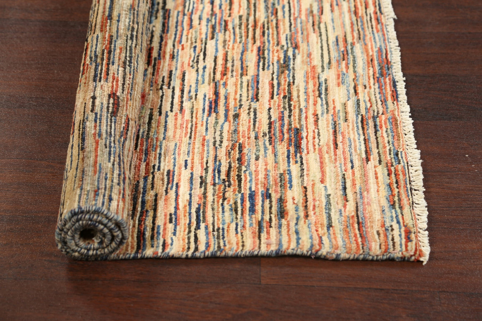 Abstract Modern Gabbe Kashkoli Oriental Foyer Accent Rug 3×4 Hand-knotted Wool