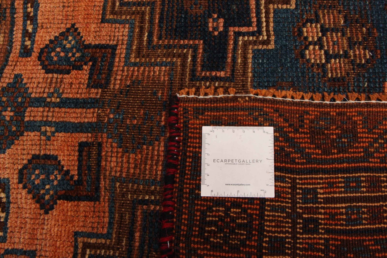 Vintage Traditional Hand-Knotted Area Rug 3’3″ x 7’4″ Oriental Wool Carpet