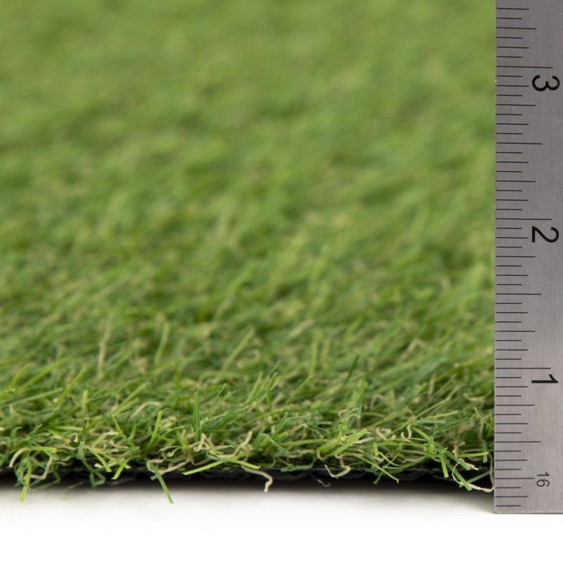 Outdoor Green Faux Grass Rug Pet-Friendly Durable Easy Clean All-Weather Use