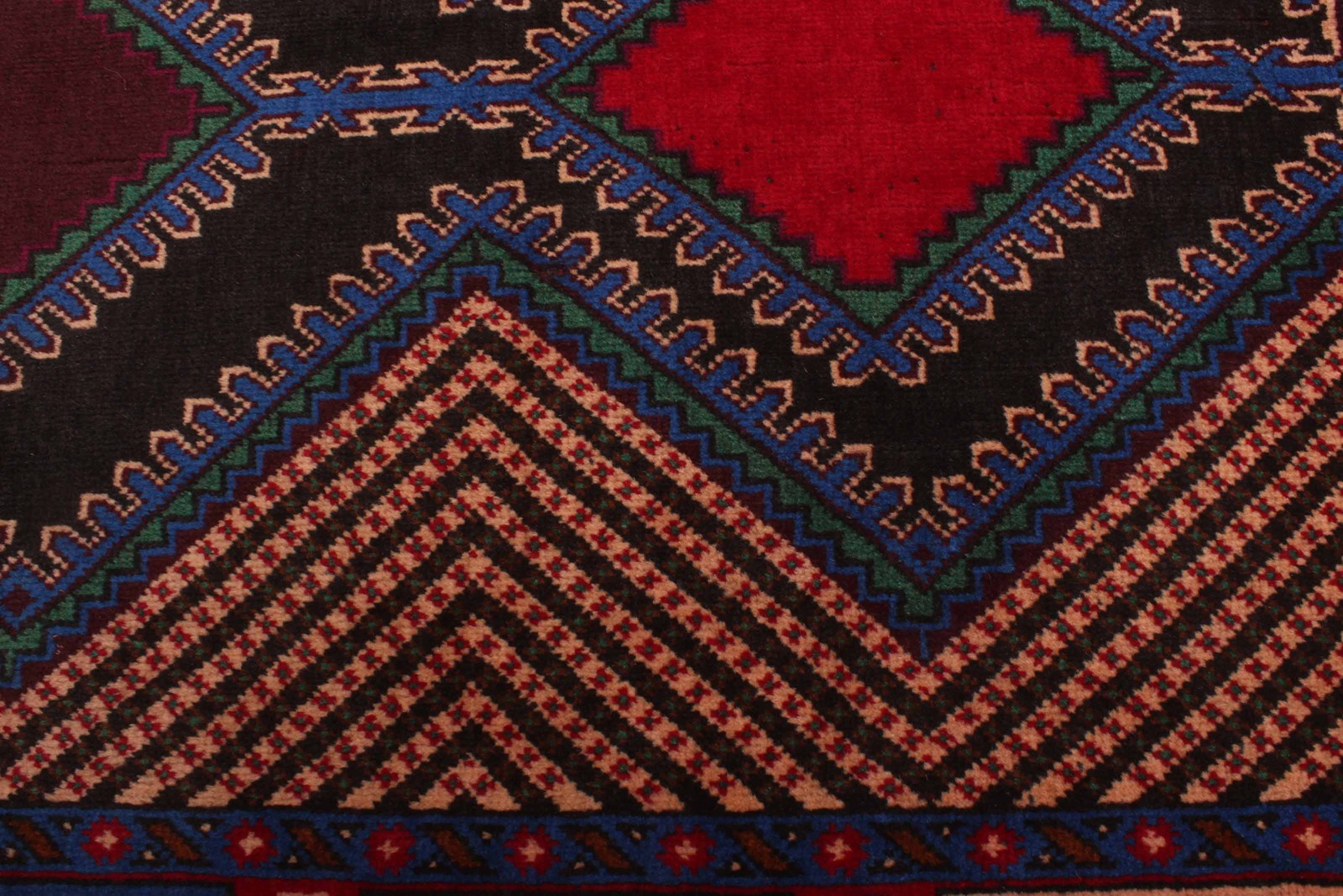 Vintage Traditional Hand-Knotted Area Rug 2’11” x 5’0″ Oriental Wool Carpet