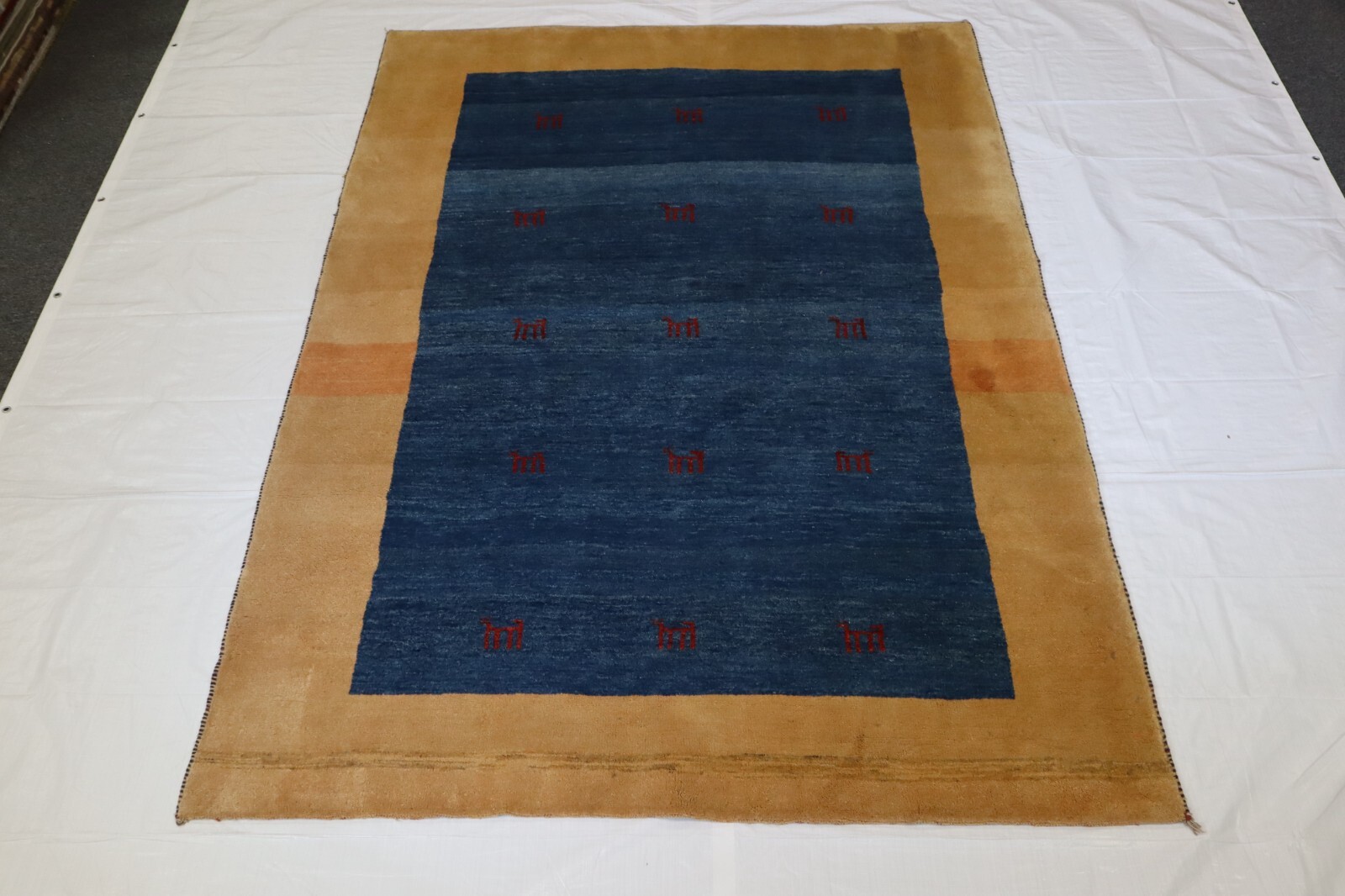 6’7″ x 9’2″ ft. Gabeh Vegetable Dye Wool Hand Knotted Traditional Rug