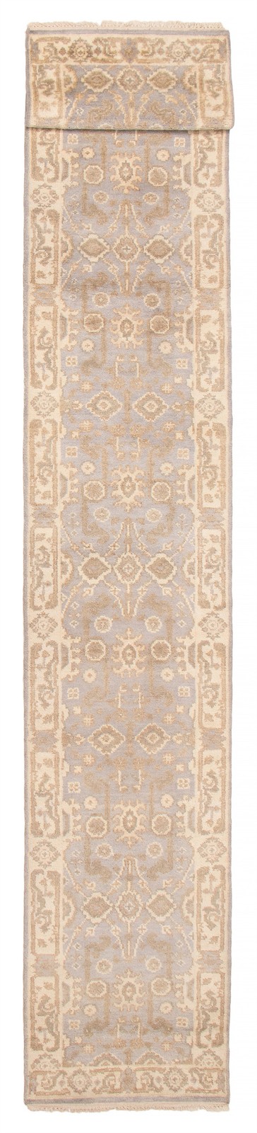 2’5″ x 19’7″ Vintage Hand-knotted Runner Rug Traditional Oriental Wool Carpet