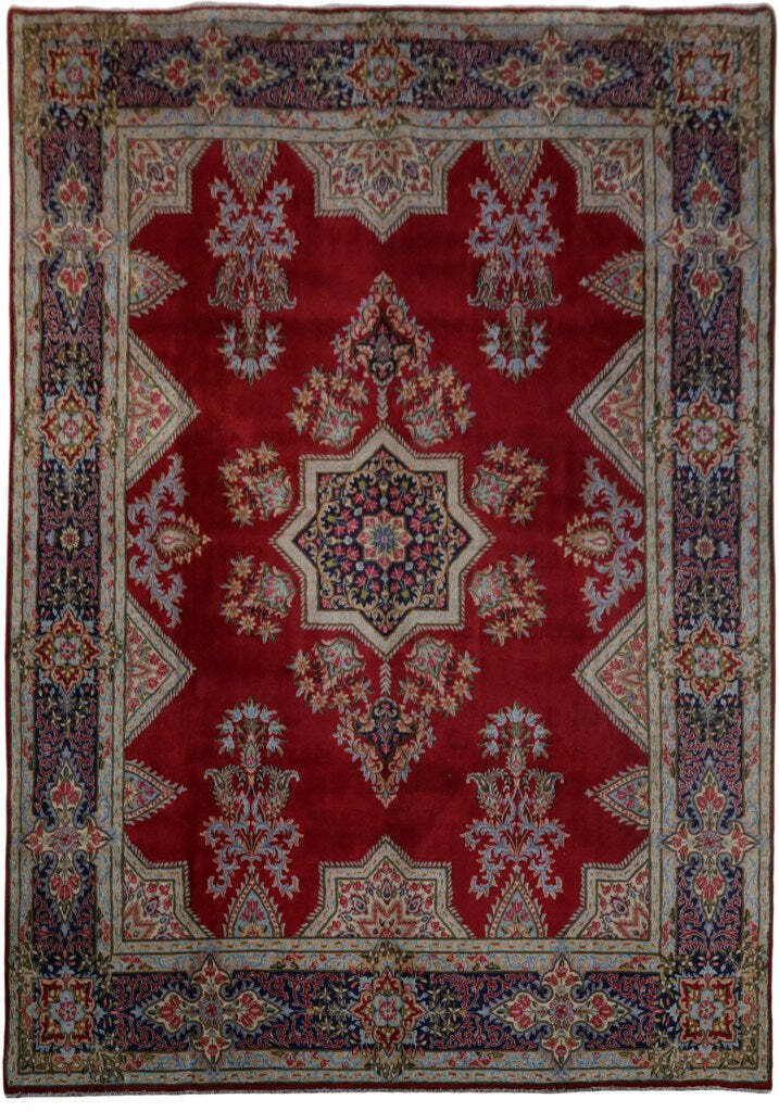 10×14′ Rose Red Perssiaan Kermman Rug 82286