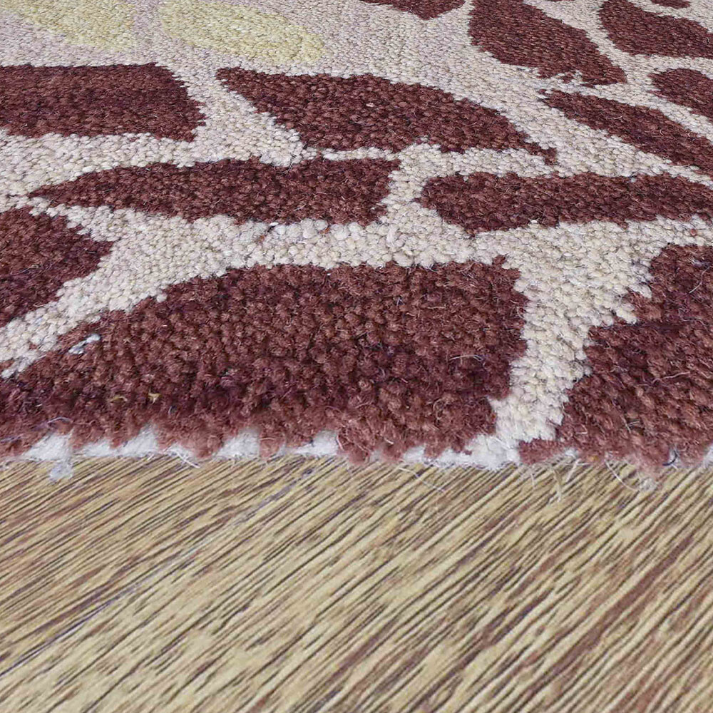 Hand Tufted Wool 5’x8′ Area Rug Contemporary Cream BBH Homes BBK03059