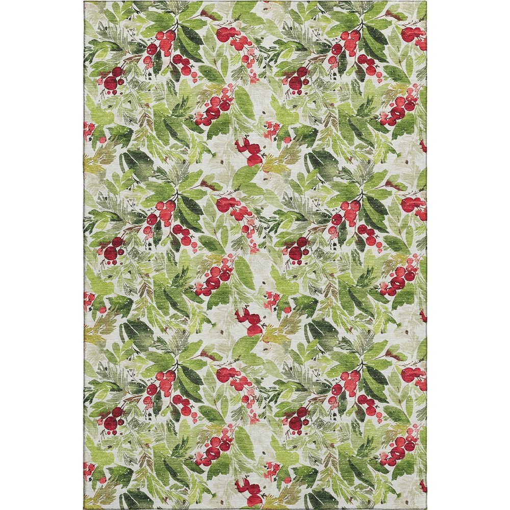 Dalyn Merry & Bright Modern Area Rug Polyester Abstract MY24-Aloe Green Carpet