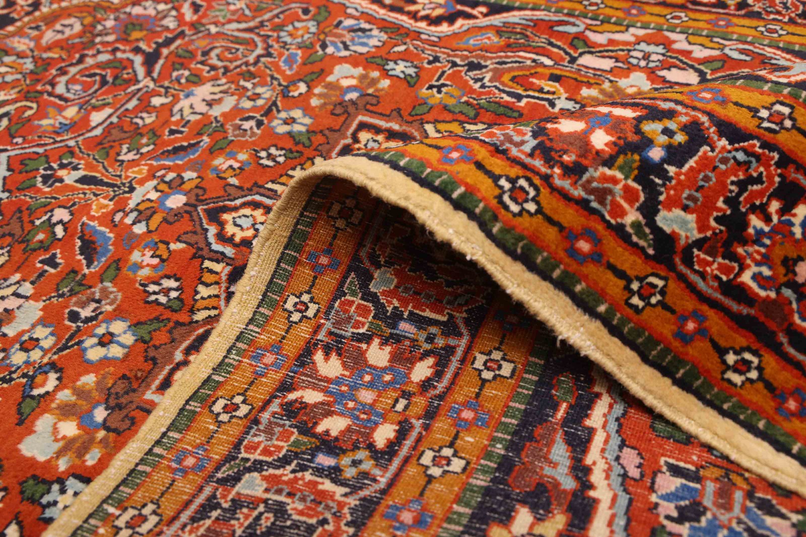 Traditional Hand-knotted Carpet 2’11” x 5’0″ Wool Oriental Area Rug