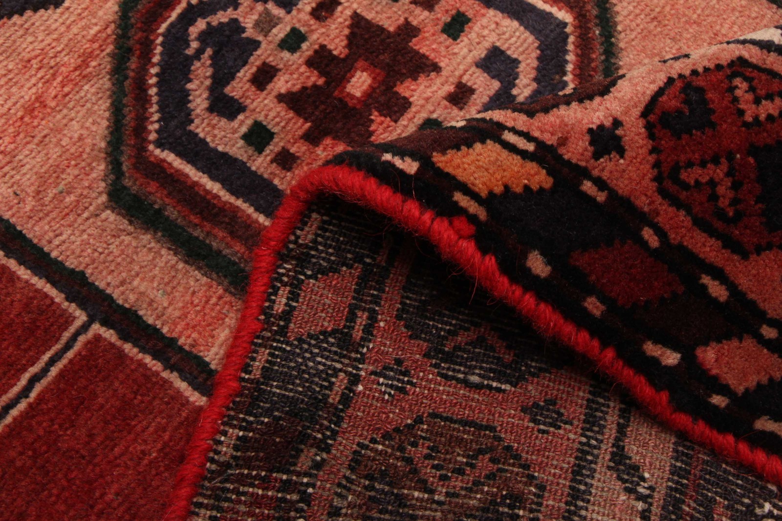 3’3″ x 10’7″ Vintage Hand-knotted Runner Rug Traditional Oriental Wool Carpet
