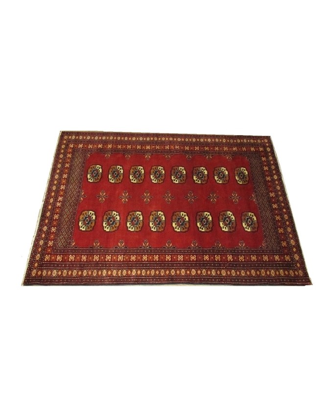 Mori Bukhara Hand Knotted Wool Rug 47 x 66 inches