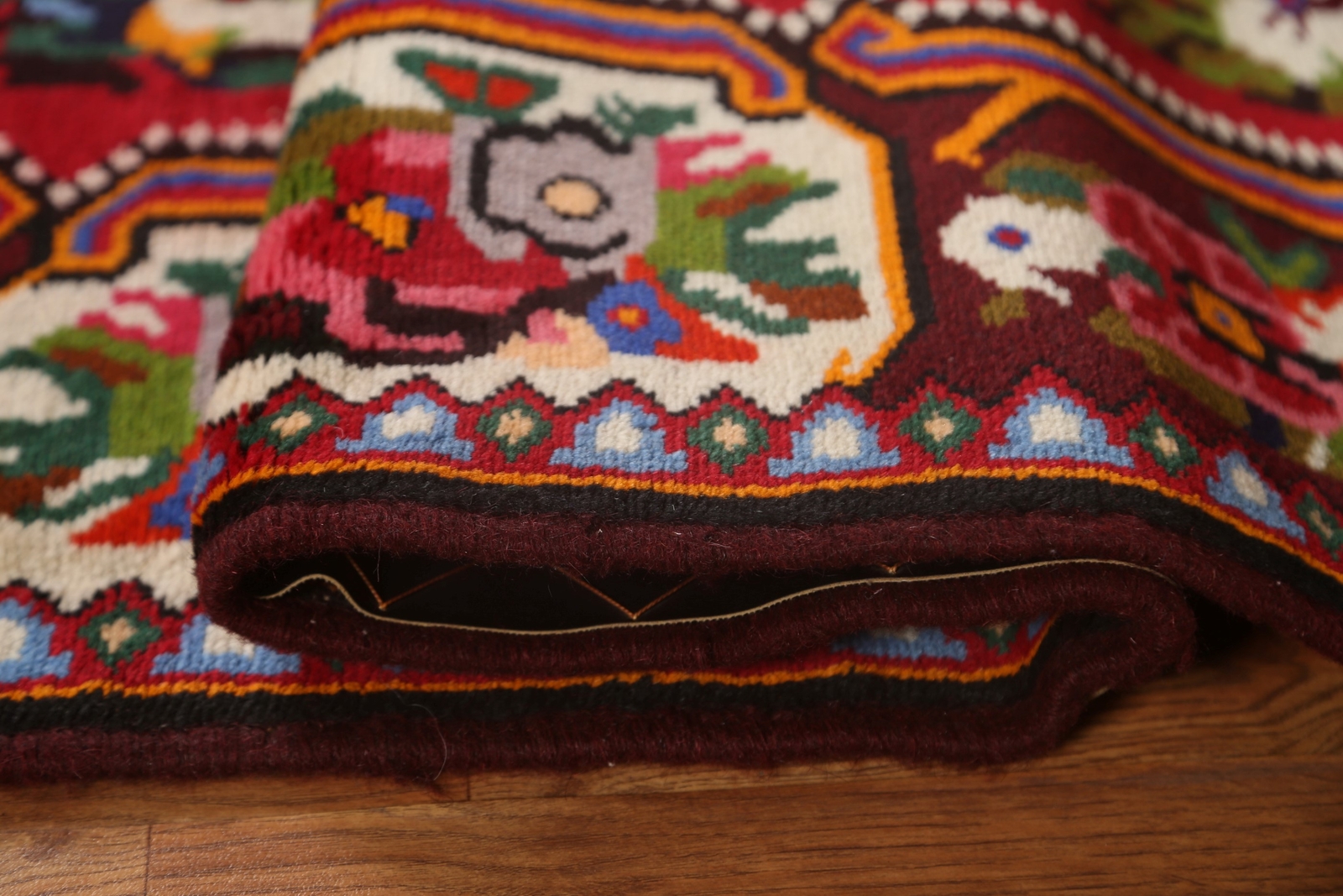 Victorian Style Traditional Floral Rug 4×5 Handmade Wool Carpet