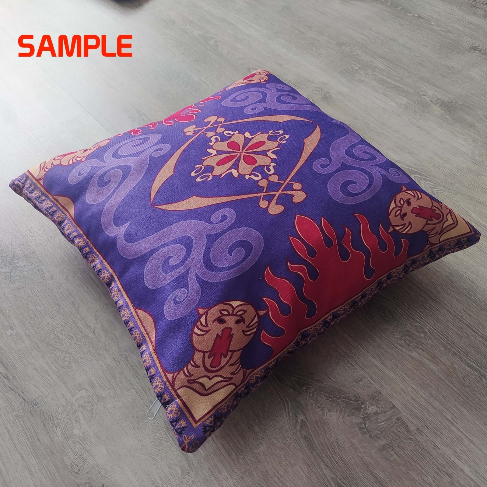 Celestial Cat Pillow Cover, Mystical Feline Decor, Moon and Stars Cushion, Witch