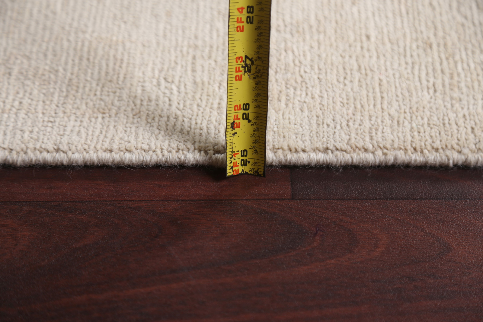 Handmade Beige Wool Carpet Muted Vegetable Dye Oushak Turkish Area Rug 9×11 Ft