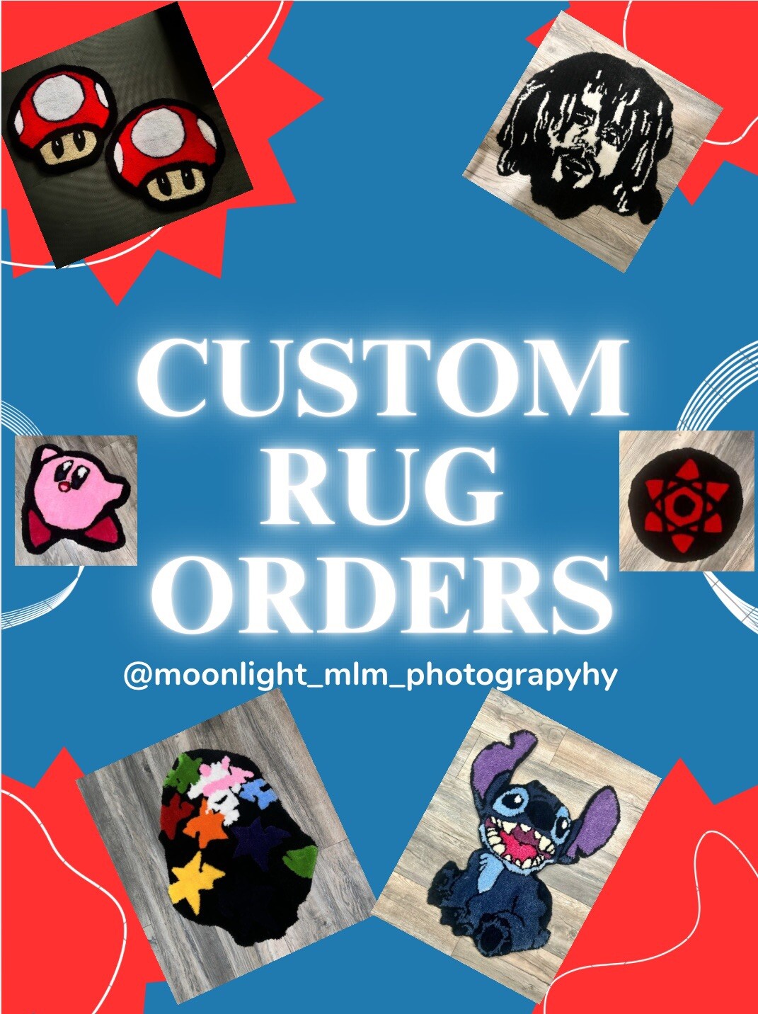 Custom Hand Tufted Rug Design | Personalized Unique Tufted Rug