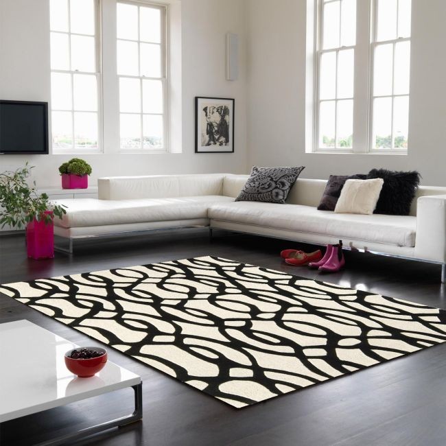 The ‘Onyx Link’ Rug 8×10 | 100% Wool Hand-Tufted Masterpiece | High-End Quality
