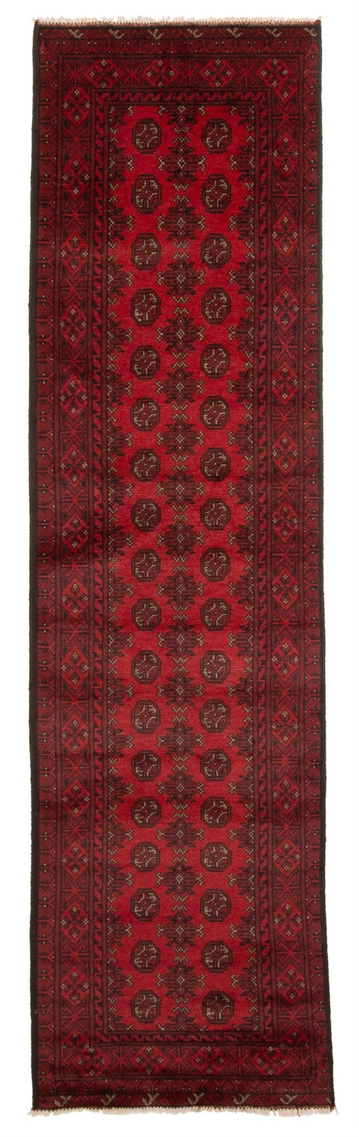 2’6″ x 9’6″ Vintage Hand-knotted Runner Rug Traditional Oriental Wool Carpet